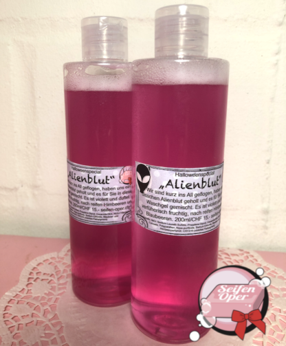 "Alienblut" Duschgel - Halloweenspecial